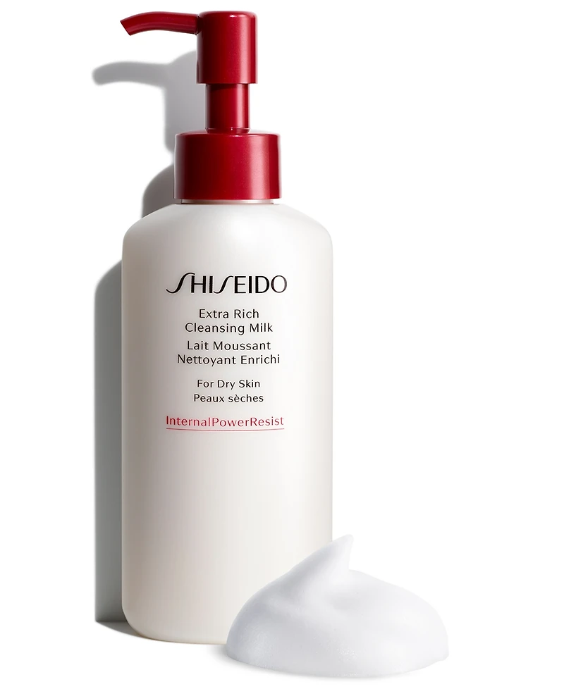 Shiseido Extra Rich Cleansing Milk (For Dry Skin), 4.2-oz.