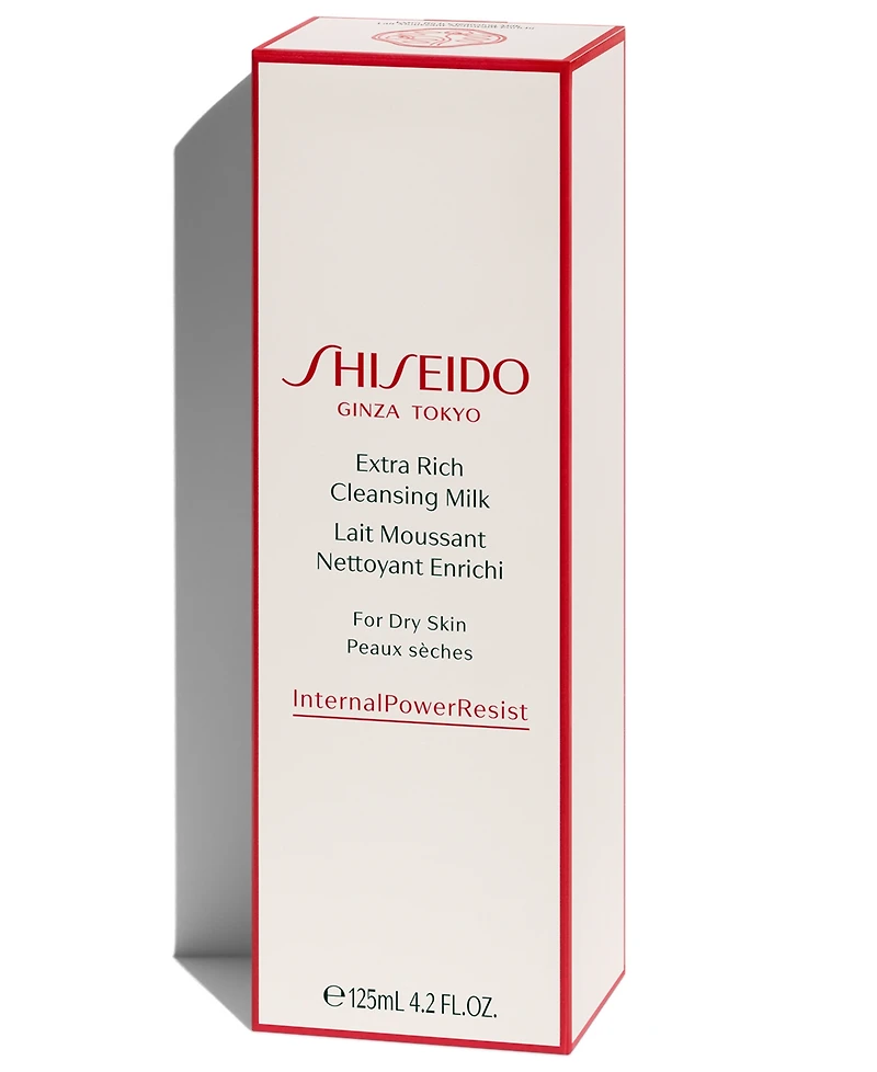 Shiseido Extra Rich Cleansing Milk (For Dry Skin), 4.2-oz.