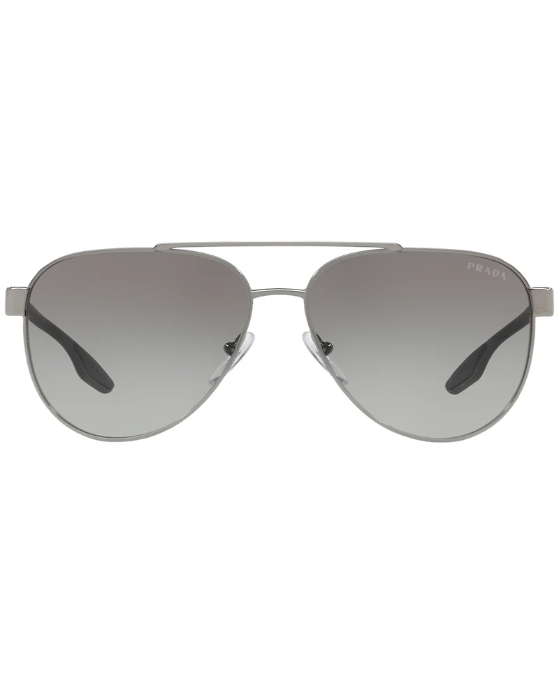 Prada Linea Rossa Men's Sunglasses, Ps 54TS 58