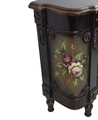 Nearly Natural French Vintage-Style Floor Cabinet