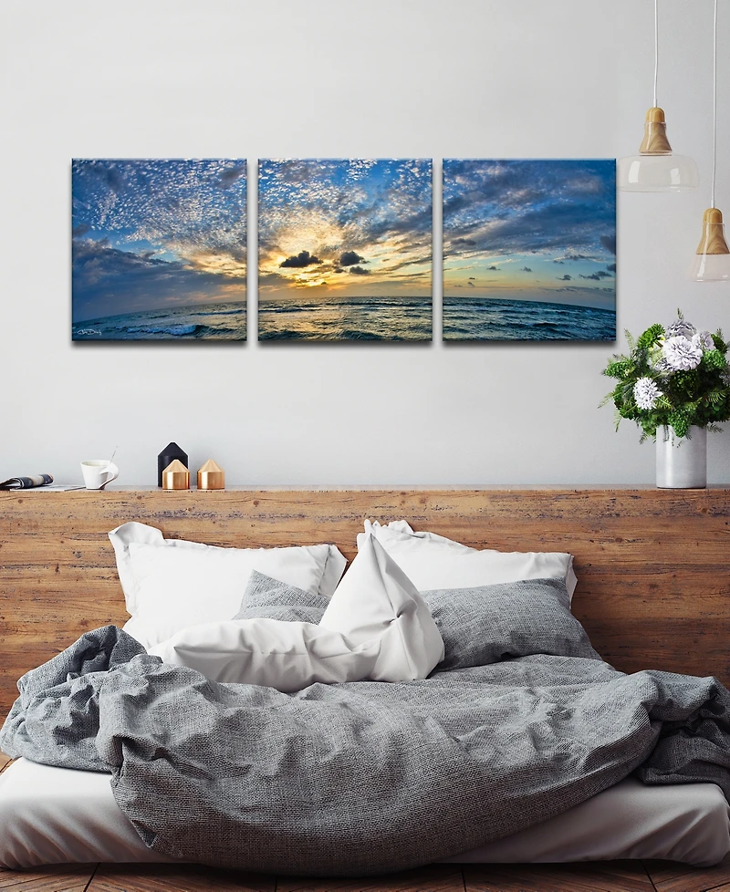Ready2HangArt 'Ocean' 3-Pc. Canvas Art Print Set
