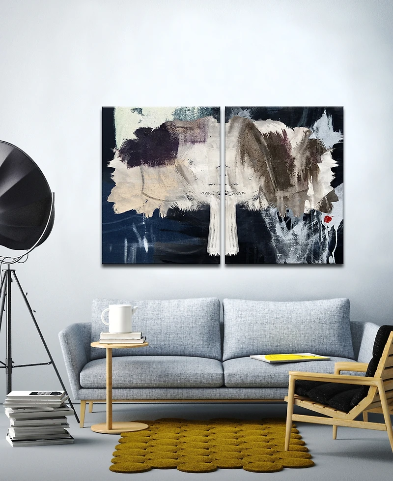 Ready2HangArt 'Inkd Xxi' 2-Pc. Canvas Art Print Set