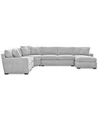 Radley -Piece Fabric Chaise Sectional Sofa
