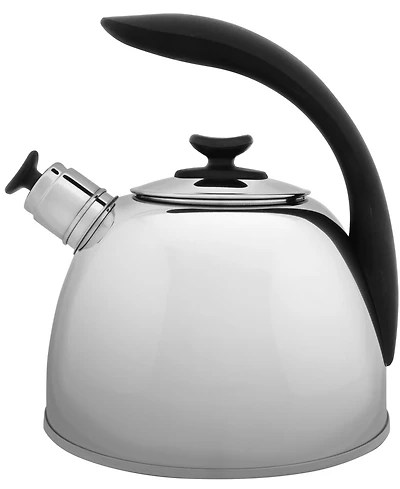 BergHOFF Essentials Lucia 2.6-Qt. Stainless Steel Whistling Tea Kettle