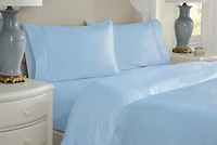 Pointehaven Solid 620 Thread Count Cotton 4-Pc. Sheet Set