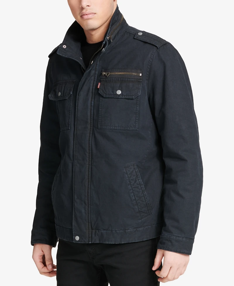 Levi's Men's Cotton Zip-Front Jacket