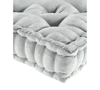 Intelligent Design Azza Chenille Decorative Floor Pillow, 20" x 20"