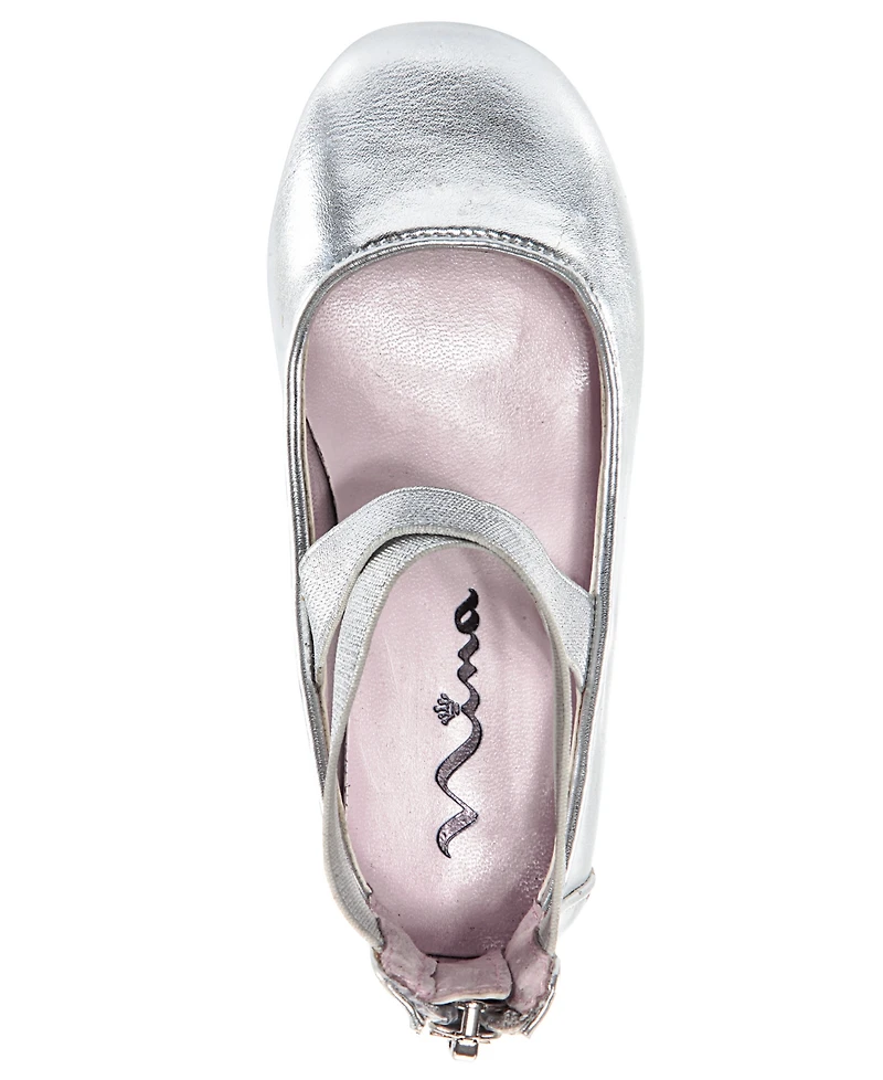 Nina Toddler Girls Marissa Crisscross Ankle Strap Ballet Flat