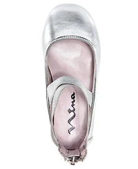Nina Toddler Girls Marissa Crisscross Ankle Strap Ballet Flat