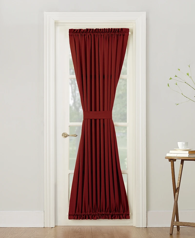 Grant Room Darkening Rod Pocket Door Curtain Panel