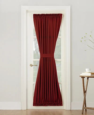 Grant Room Darkening Rod Pocket Door Curtain Panel