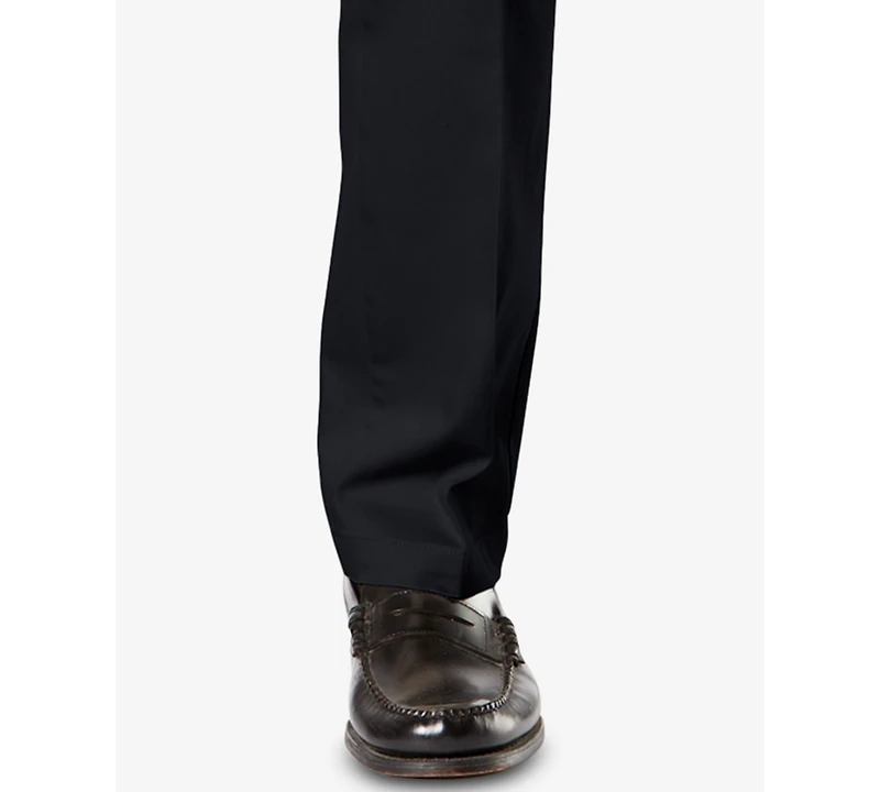 Dockers Men's Signature Lux Cotton Straight Fit Creased Stretch Khaki Pants