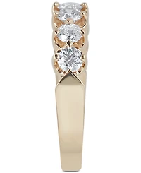 Certified Diamond Scalloped Ring (1 ct. t.w.) in 14k White Gold