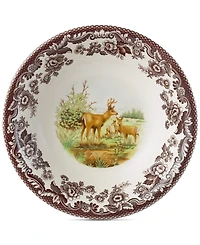 Spode Woodland Deer Cereal Bowl