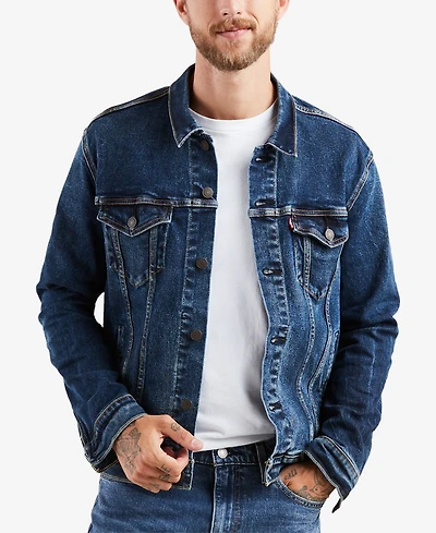 Levi's Men's Regular Fit Stretch Denim Trucker Jacket
