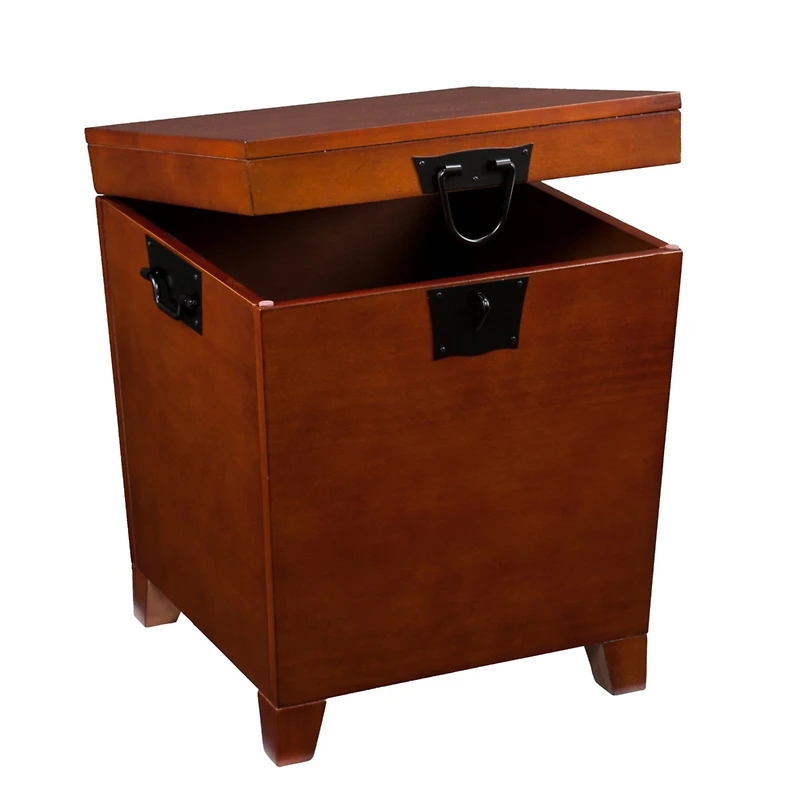 Pyramid Trunk End Table