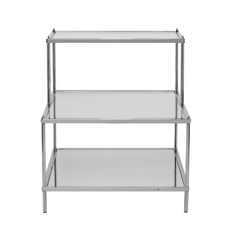 Knox Glam Mirrored Accent Table