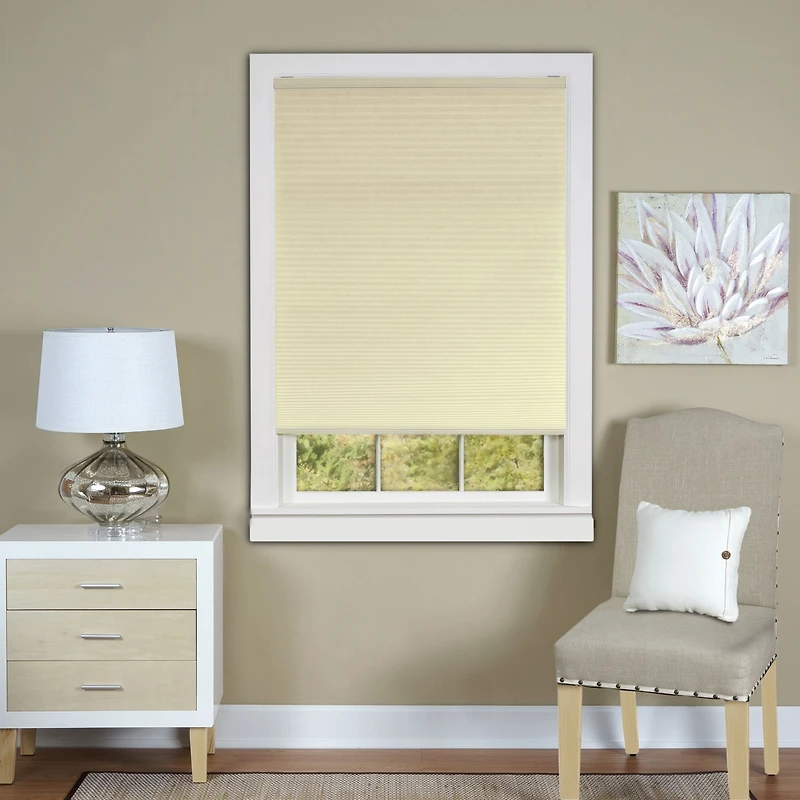 Achim Honeycomb Cellular Cordless Pleated Window Shade, 33" x 64"