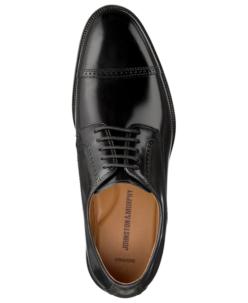 Johnston & Murphy Men's Bradford Cap-Toe Bluchers