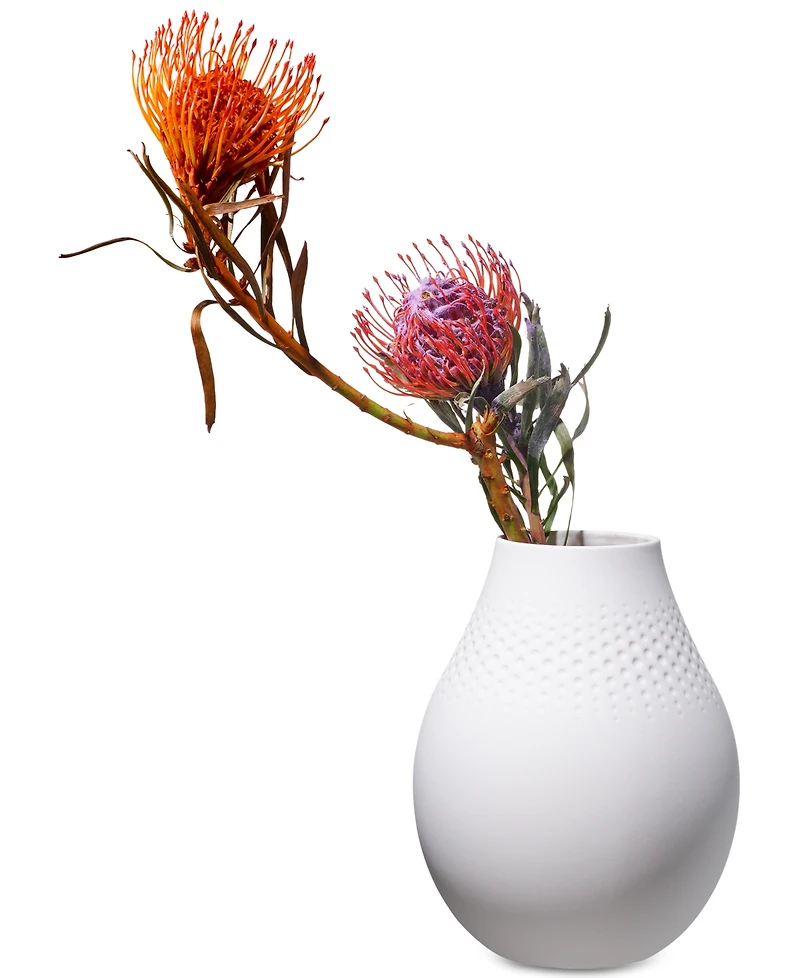 Villeroy & Boch White Perle Vase No.2