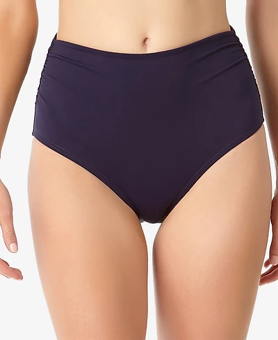 Anne Cole Live In Color High-Waist Swim Bottoms