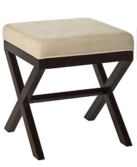 Morgan Wood Vanity Stool