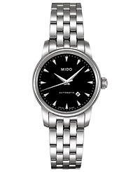 Mido Women's Swiss Automatic Baroncelli Stainless Steel Bracelet Watch 29mm
