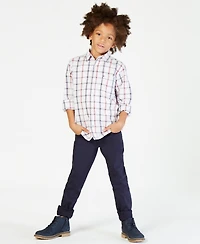 Tommy Hilfiger Toddler and Little Boys Samuel Plaid Button-Down Shirt