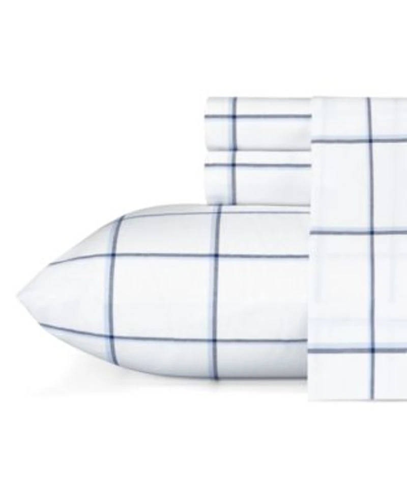 Nautica Plot Cotton Percale Sheet Set Collection