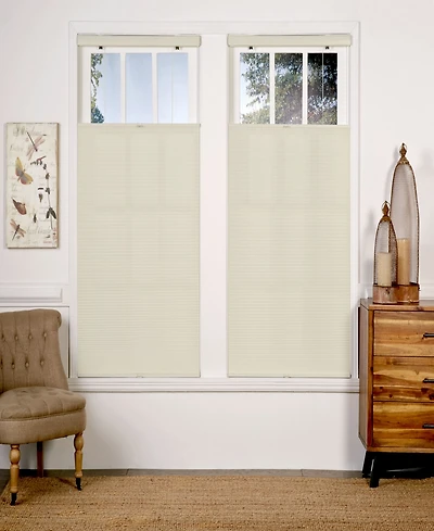 Cordless Light Filtering Top Down Bottom Up Shade, 31.5" x 64"