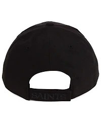'47 Brand New Orleans Saints Black & Black Mvp Strapback Cap