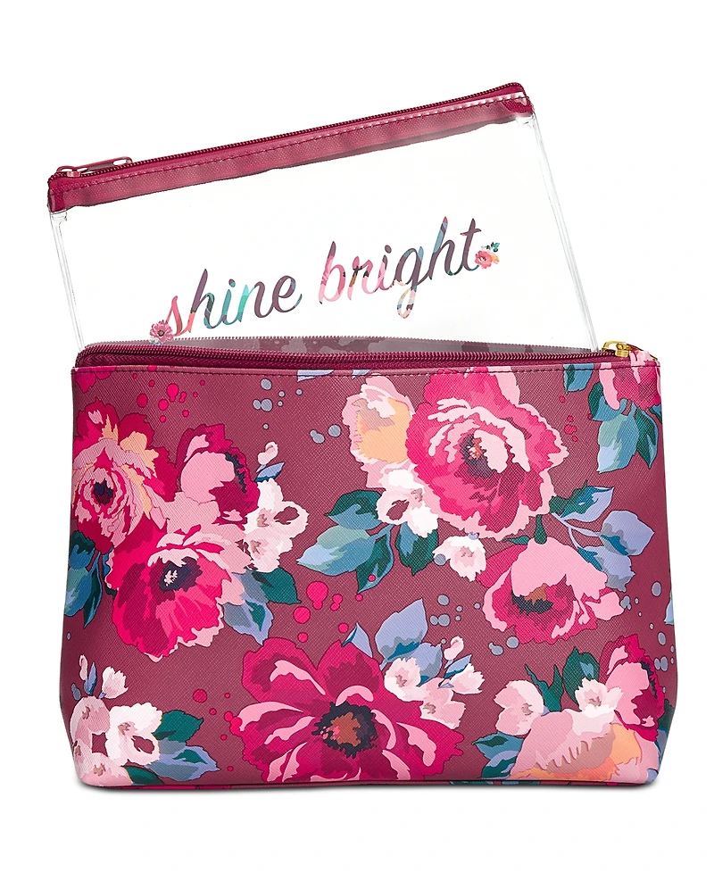 Floral Zip Pouch, Created for Macy's
