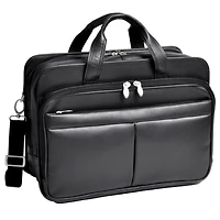 Mcklein Walton 17" Laptop Briefcase with Removable Sleeve