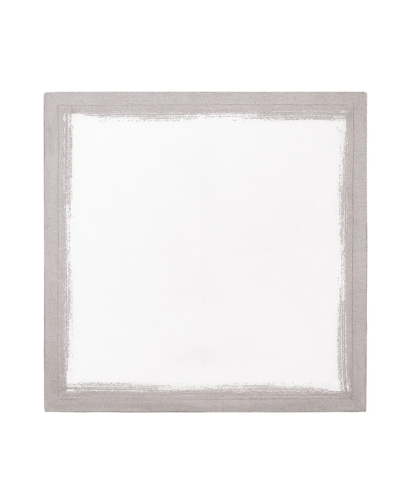 Villeroy & Boch Metallic Brushstroke Napkin 4 Pc Set