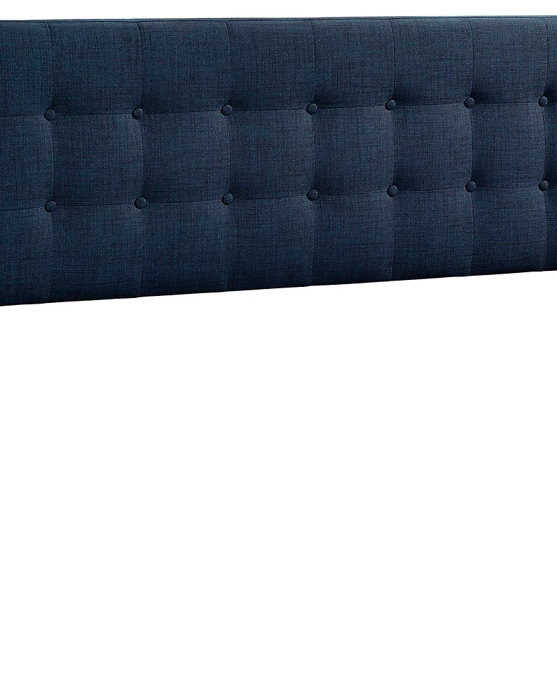Emily King Upholstered Fabric Headboard