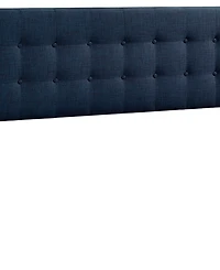 Emily King Upholstered Fabric Headboard