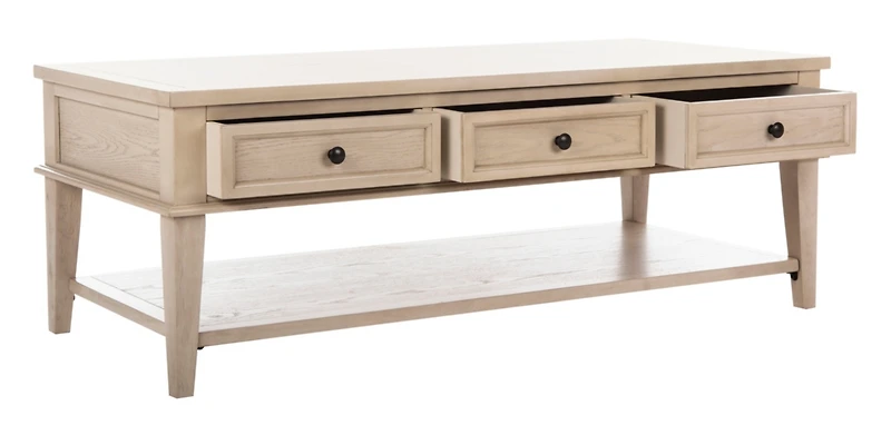Manelin Coffee Table With Storage Drawers