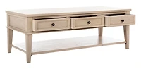 Manelin Coffee Table With Storage Drawers