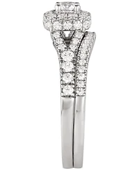 Diamond Halo Bridal Set (1 ct. t.w.) 14k Yellow or White Gold