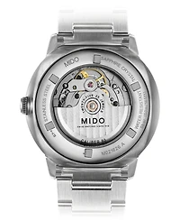 Mido Men's Swiss Automatic Commander Ii BigDate Stainless Steel Bracelet Watch 42mm