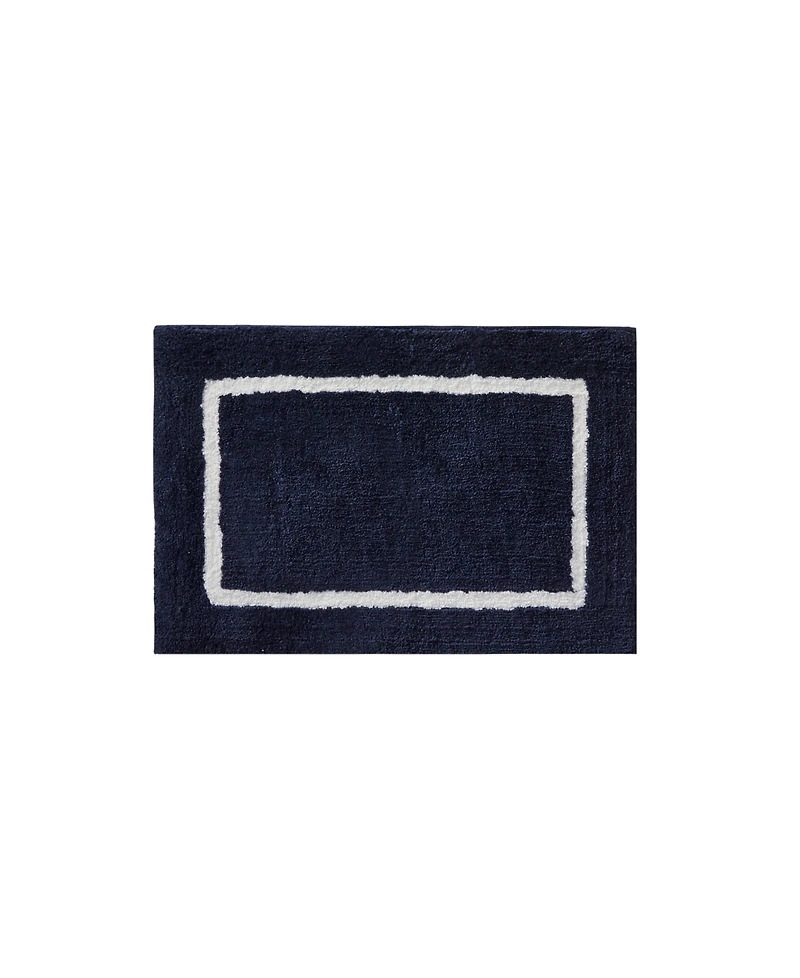 Madison Park Bittman Tufted Reversible Microfiber Bath Rug, 21" x 34"
