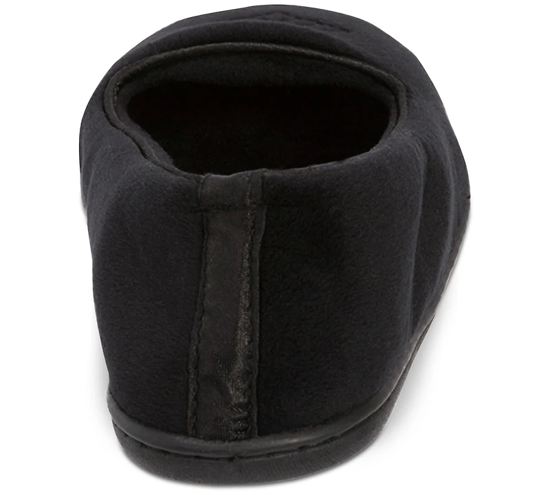 Women's Rebecca Microfiber Velour Closed Back Clog Slippers