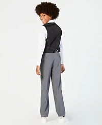 Calvin Klein Big Boys Slim Fit Machine Washable Stretch Suit Pants