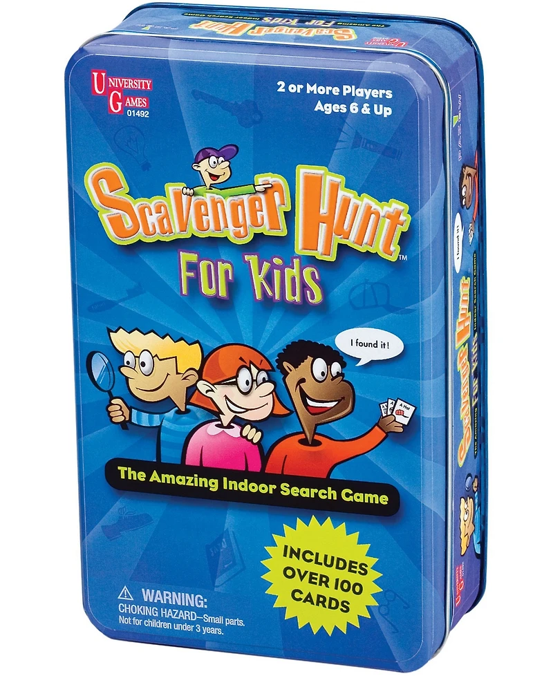 Scavenger Hunt for Kids in a Tin