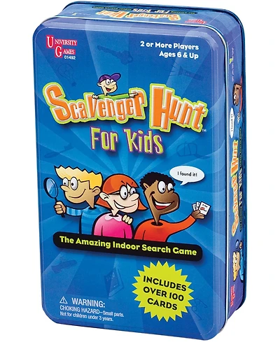 Scavenger Hunt for Kids in a Tin