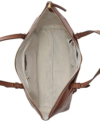 Fossil Rachel Leather Tote with Zipper