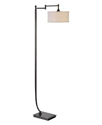 Uttermost Lamine Dark Bronze Floor Lamp