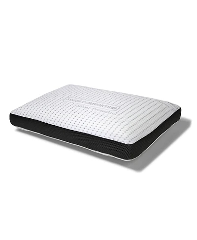 Swiss Comforts Silver Memory Foam Pillow, Standard