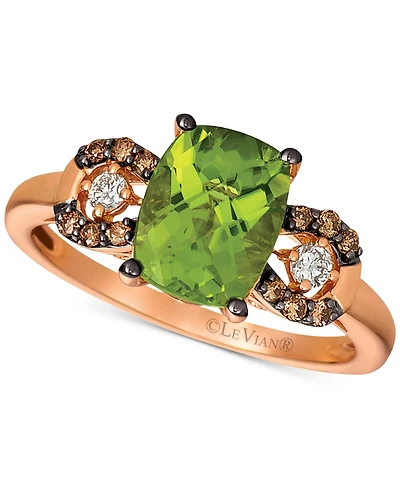 Le Vian Gemstone & Diamond Ring 14k Rose Gold or Yellow