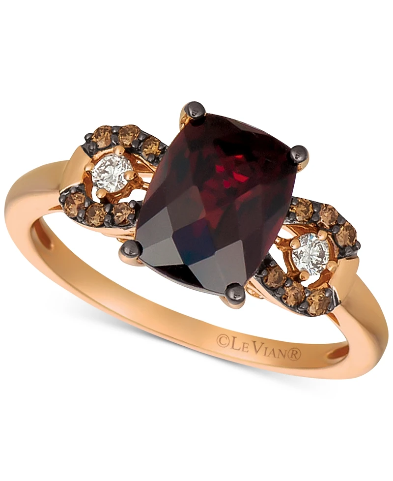 Le Vian Gemstone & Diamond Ring in 14k Rose Gold or 14k Yellow Gold